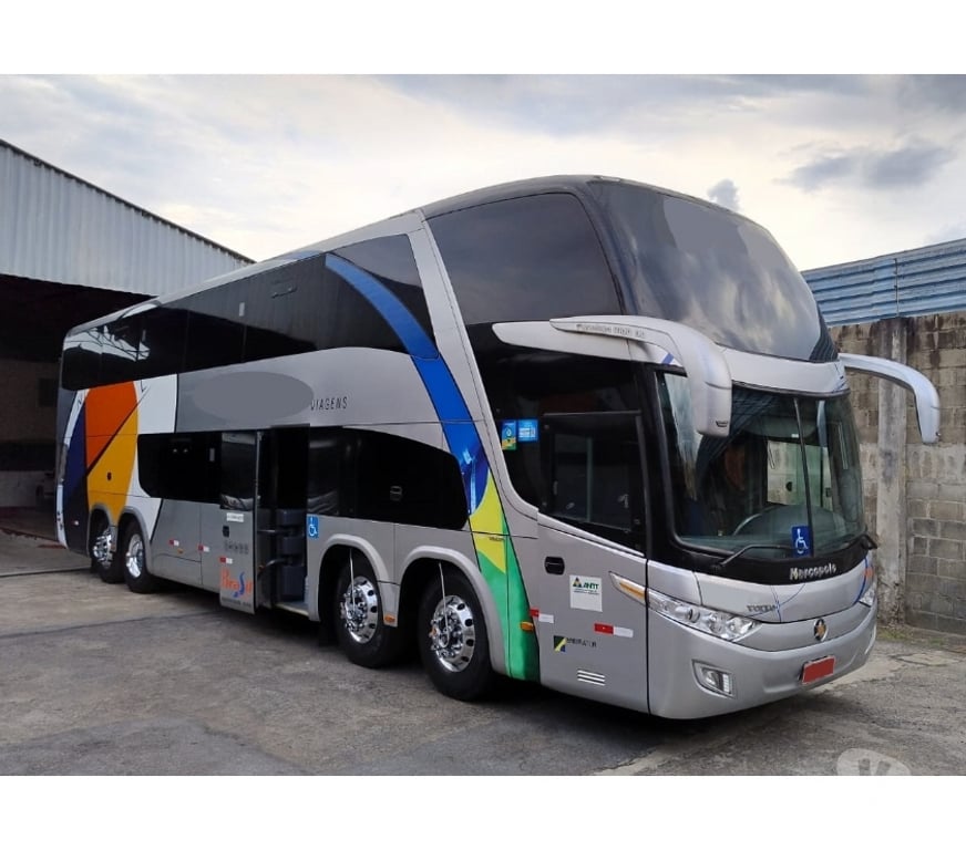  Ônibus Usados Curitiba PR Cidade Industrial de Curitiba - Fotos para Onibus Marcpolo G-7 DD-8x2 Volvo B-450 ano 2012 cód.10003