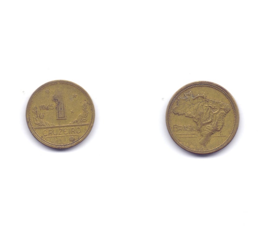 Colecionadores Porto Alegre RS Porto Alegre Sul - Fotos para Moedas antigas Brasileiras de 1945 lote nº 5.Cód.410-