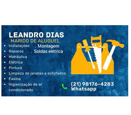 Reparo - Conserto - Reforma Cascadura Rio de Janeiro RJ - images_alt_text Marido de aluguel