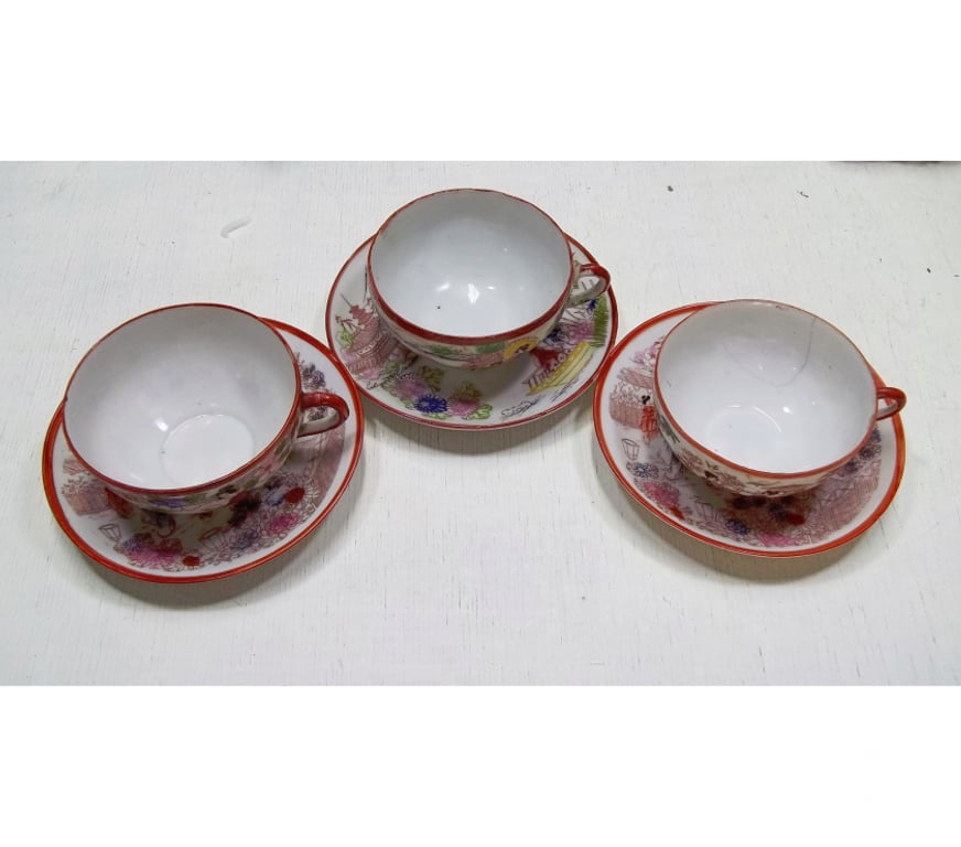 Decoração Casa Porto Alegre RS Porto Alegre Sul - Fotos para Jogo de chá de porcelana Japonesa antigo.- Cód. 431 -