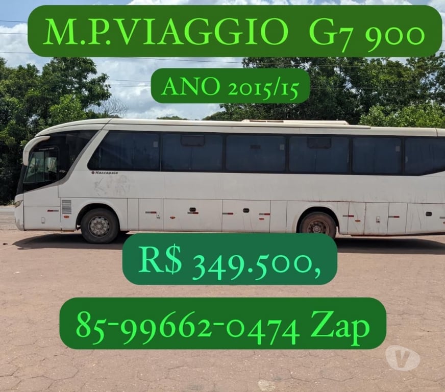  Ônibus Usados Belem PA Mosqueiro - Fotos para Ônibus Rodoviário G7 900 Motor Dianteiro 2015