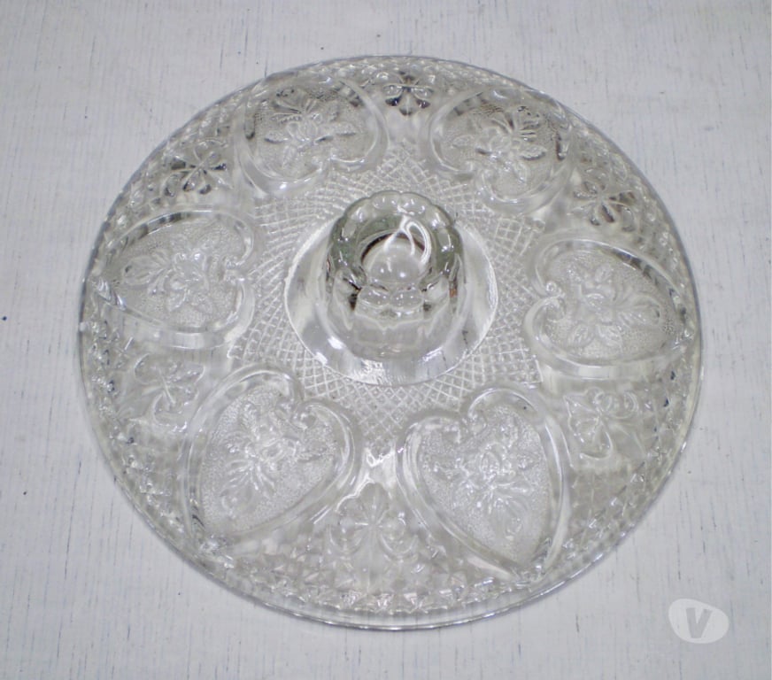 Decoração Casa Porto Alegre RS Porto Alegre Sul - images_alt_text Bombonière antiga de cristal.- Cód. 435 -