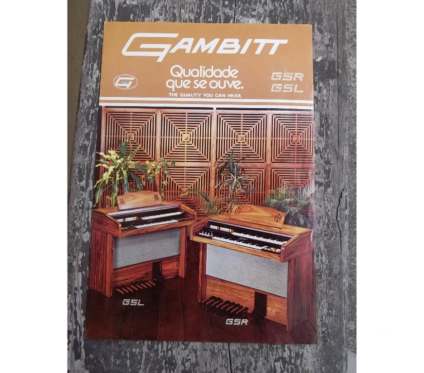 DVDs a Venda Porto Alegre RS Porto Alegre Sul - Fotos para Livros - Esquemários órgãos Gambitt.- Cód. 440 -