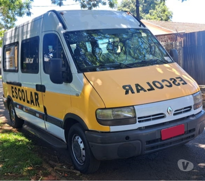  Ônibus Usados Curitiba PR Cidade Industrial de Curitiba - Fotos para Van Master Escolar Básica ano 2007 cód.10023