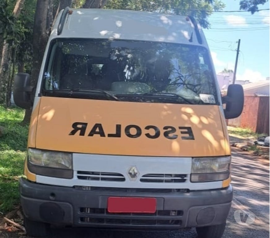  Ônibus Usados Curitiba PR Cidade Industrial de Curitiba - Fotos para Van Master Escolar Básica ano 2007 cód.10023