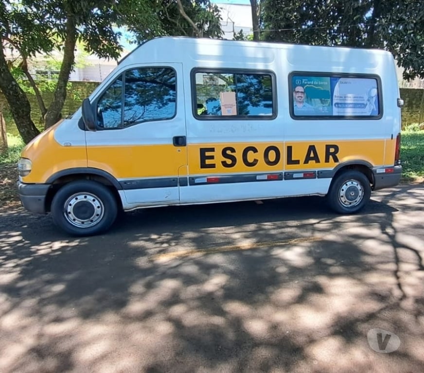  Ônibus Usados Curitiba PR Cidade Industrial de Curitiba - Fotos para Van Master Escolar Básica ano 2007 cód.10023