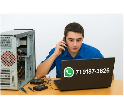 Serviços de Informática Itapuã Salvador BA - Fotos para Técnico informatica Atendo em sua casa Todo dia.