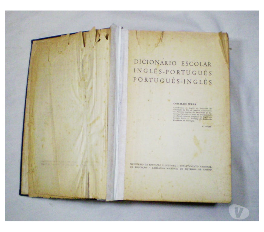 DVDs a Venda Porto Alegre RS Porto Alegre Sul - Fotos para Dois dicionários antigos de inglês português e inverso.