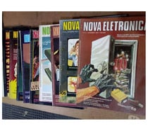 Coleção de revistas antigas Nova Eletrônica.