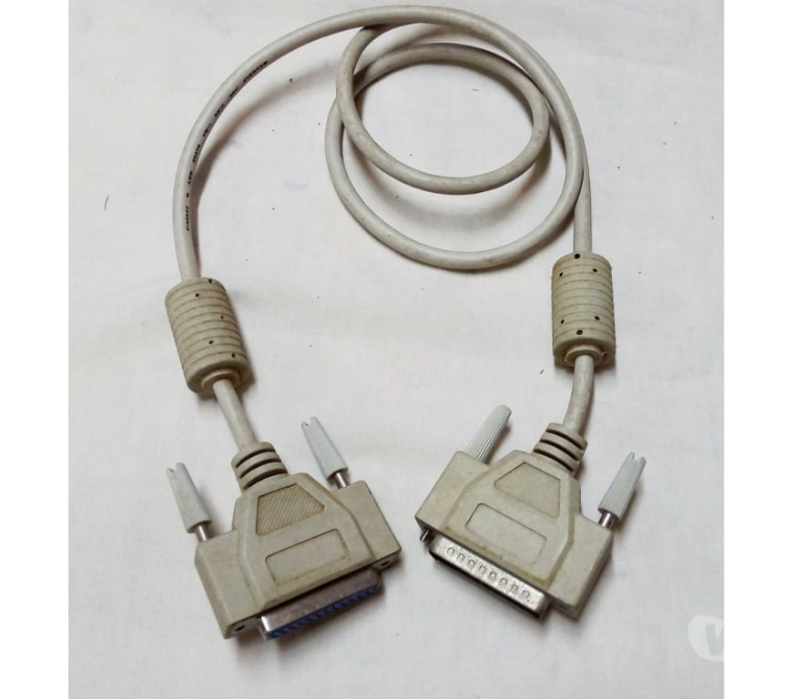 Computador Porto Alegre RS Porto Alegre Sul - Fotos para PC - Dois Cabos antigos porta paralela.- Cód. 483 -