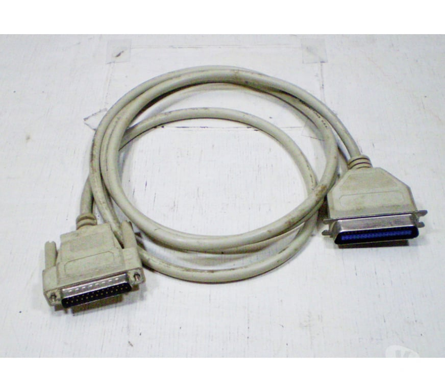 Computador Porto Alegre RS Porto Alegre Sul - Fotos para PC - Dois Cabos antigos porta paralela.- Cód. 483 -