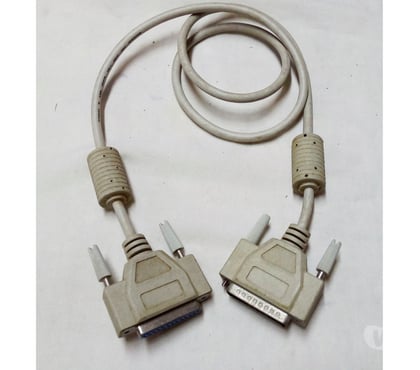 Computador Porto Alegre Sul Porto Alegre RS - Fotos para PC - Dois Cabos antigos porta paralela.- Cód. 483 -