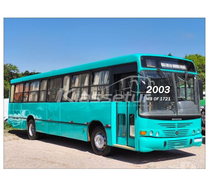  Ônibus Usados Curitiba PR Boqueirão - Fotos para Ônibus Marcopolo Torino G6 MB OF 1721 31L (COD.682)Ano 2003