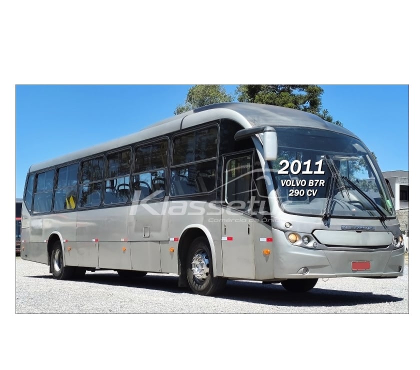  Ônibus Usados Venda Boqueirão Curitiba PR - Fotos para Ônibus Neobus Mega Volvo B7R 290 CV 31Lug.(COD.686)Ano 2011