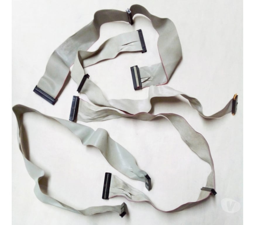 Computador Porto Alegre RS Porto Alegre Sul - Fotos para Cabos antigos IDE e diskete para PC.- Cód.484 -