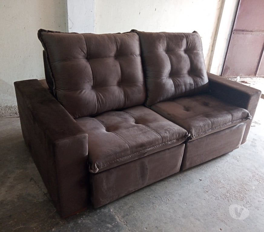 Decoração Casa Caxias RJ - Fotos para sofá retratil e reclinavel 2,00 m suede