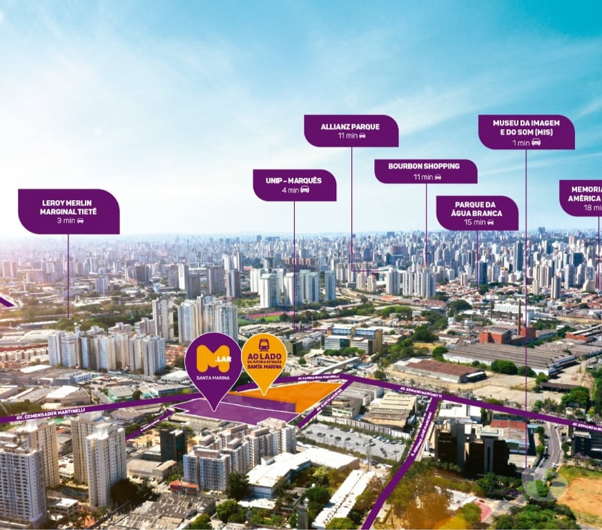 Empreendimentos imóveis Sao Paulo SP Outros Bairros Sao Paulo SP - Fotos para Lancamento 2 Dormitorios com Varanda - Prox Metro Santa Mari