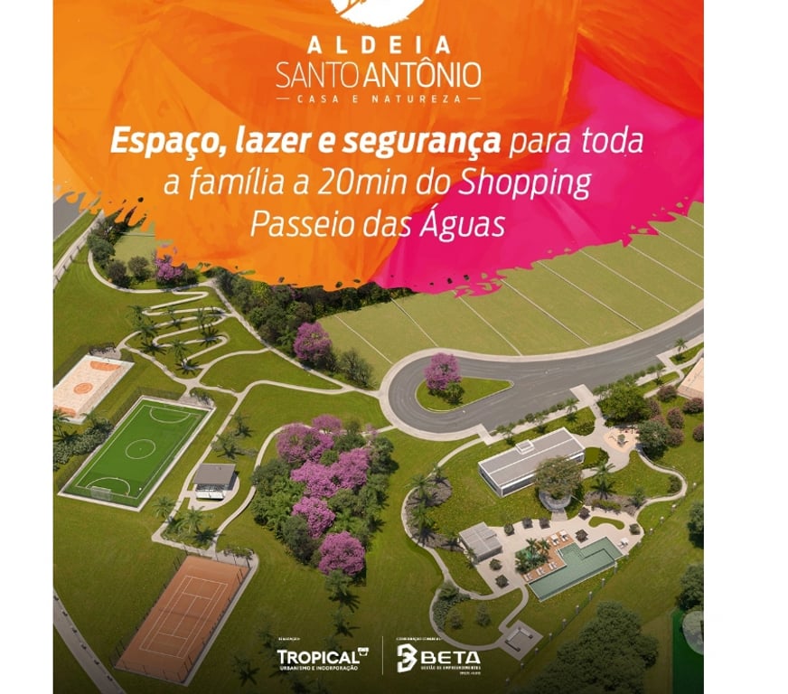 Terrenos Goiania GO - Fotos para ALDEIA SANTO ANTONIO - CONDOMINIO FECHADO