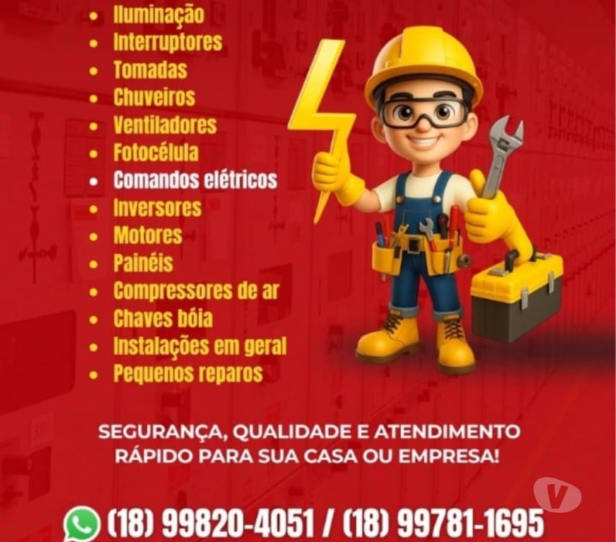 Reparo - Conserto - Reforma Presidente Prudente SP - Fotos para Instalação elétricas e pequenos reparos