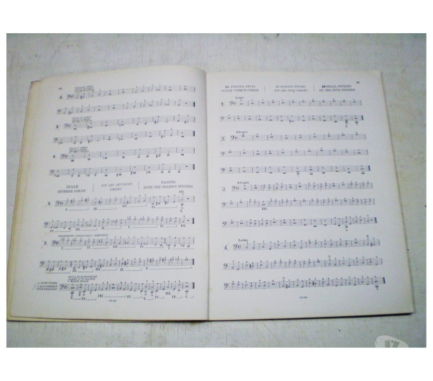 DVDs a Venda Porto Alegre RS Porto Alegre Sul - Fotos para Livro - Curso Billé para contrabaixo.- Cód. 501 -