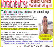 Montador de Moveis em Paulinia
