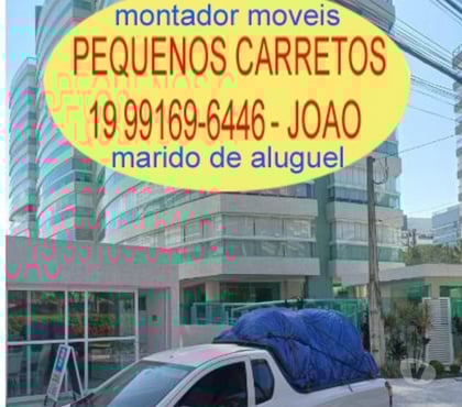 Outros serviços - Fotos para Pequenos Carretos Marido de Aluguel em Paulínia