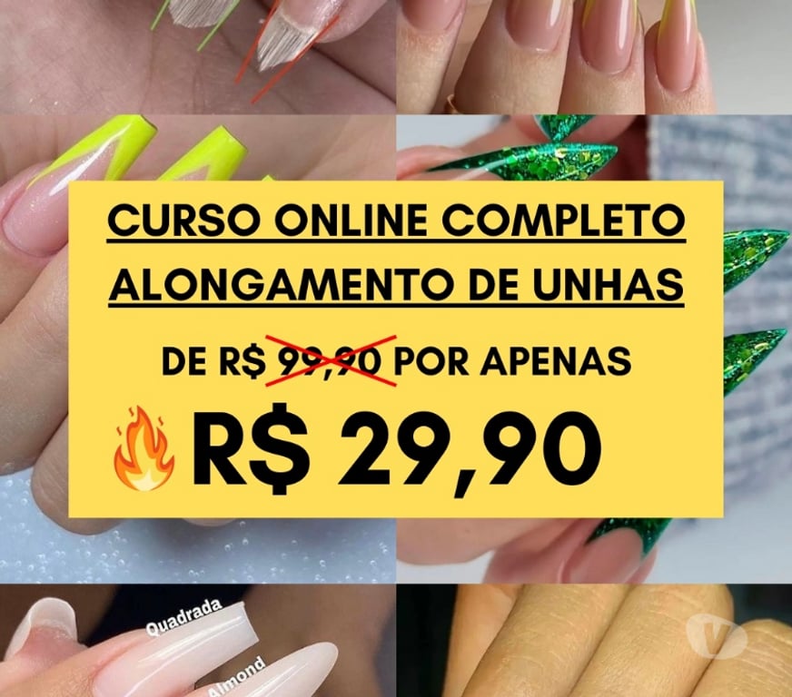 Capacitação profissional Pracinha SP - Fotos para Curso Completo Alongamento De Unhas Por apenas R$29,00