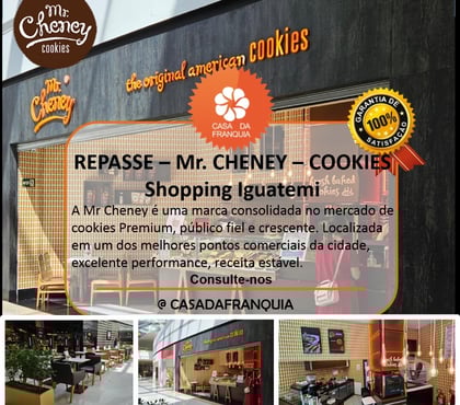 Comprar Loja - Fotos para Repasse de Franquia! Mr. Cheney – SHOPPING IGUATEMY