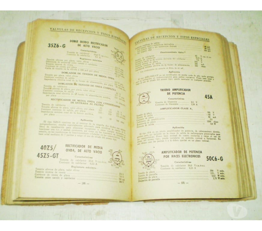 DVDs a Venda Porto Alegre RS Porto Alegre Sul - Fotos para Livro antigo de válvulas de recepção.- Cód.524 -