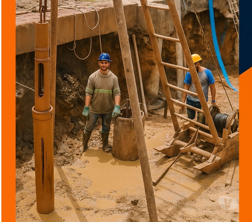 Outros serviços Sao Paulo SP Butantã - Fotos para Perfuração de Solo Fundação Estacas Strauss