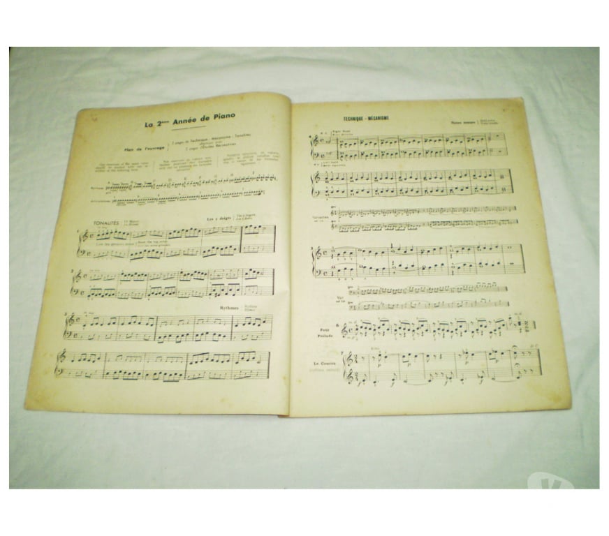 DVDs a Venda Porto Alegre RS Porto Alegre Sul - Fotos para Livro antigo Méthode Rose. V2.-Cód.527.2-