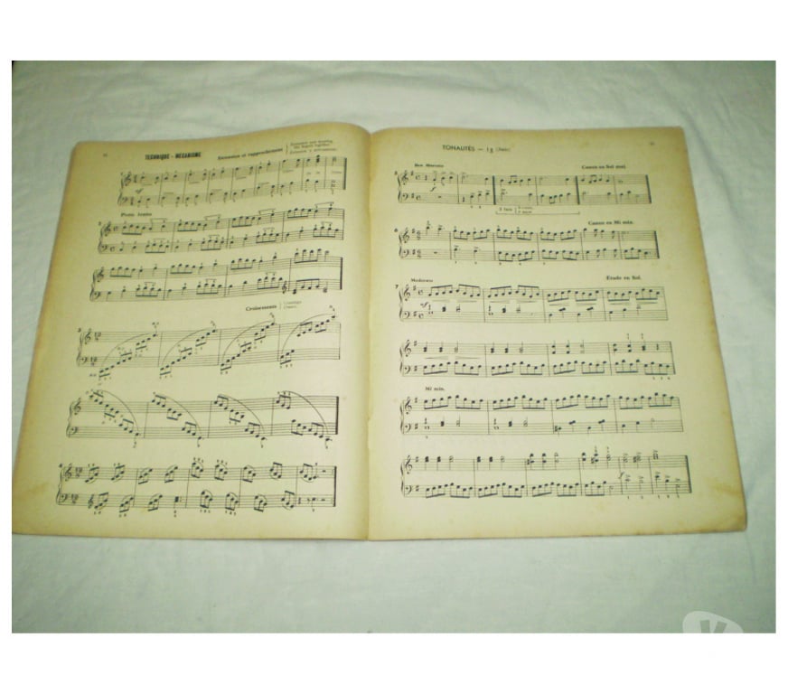 DVDs a Venda Porto Alegre RS Porto Alegre Sul - Fotos para Livro antigo Méthode Rose. V2.-Cód.527.2-