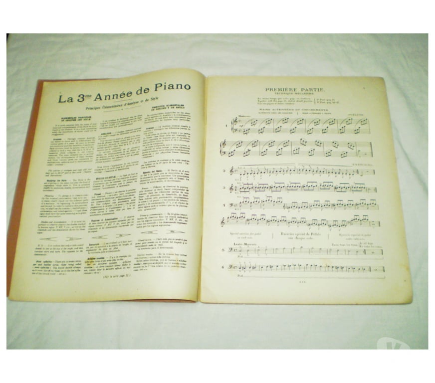 DVDs a Venda Porto Alegre RS Porto Alegre Sul - Fotos para Livro antigo Méthode Rose.V3-Cód.527.3-