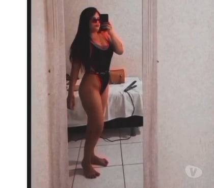 Acompanhantes - Fotos para Lindo branquinha do cabelo preto longo