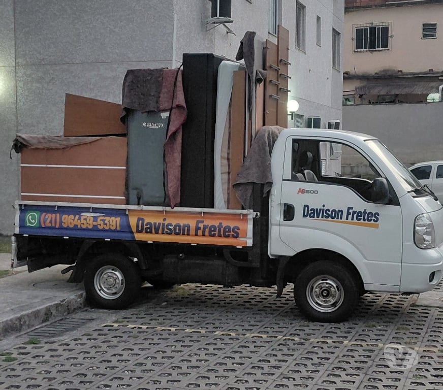 Mudanças - Frete Sao Goncalo RJ - Fotos para Fretes Rápidos Davison Camargo