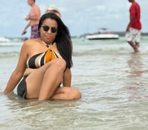 Sou bem tranquila e discreta