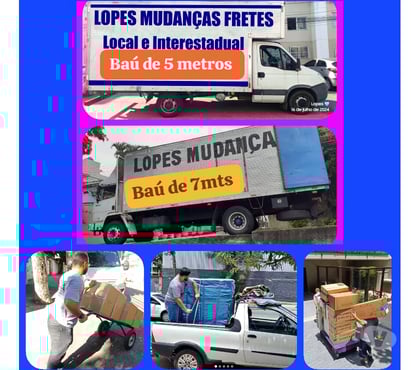 Mudanças - Frete Centro Rio de Janeiro RJ - Fotos para Fretes mudança Rio e interestadual ✳️✳️