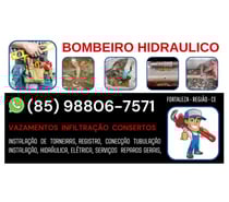 ENCANADOR VAZAMENTOS HIDRAULICOS (85) 98807-7571