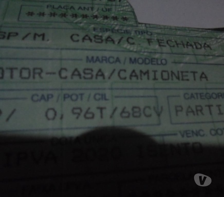  Trailer Usado Contenda PR - Fotos para motor home para reforma mecanica de kombi