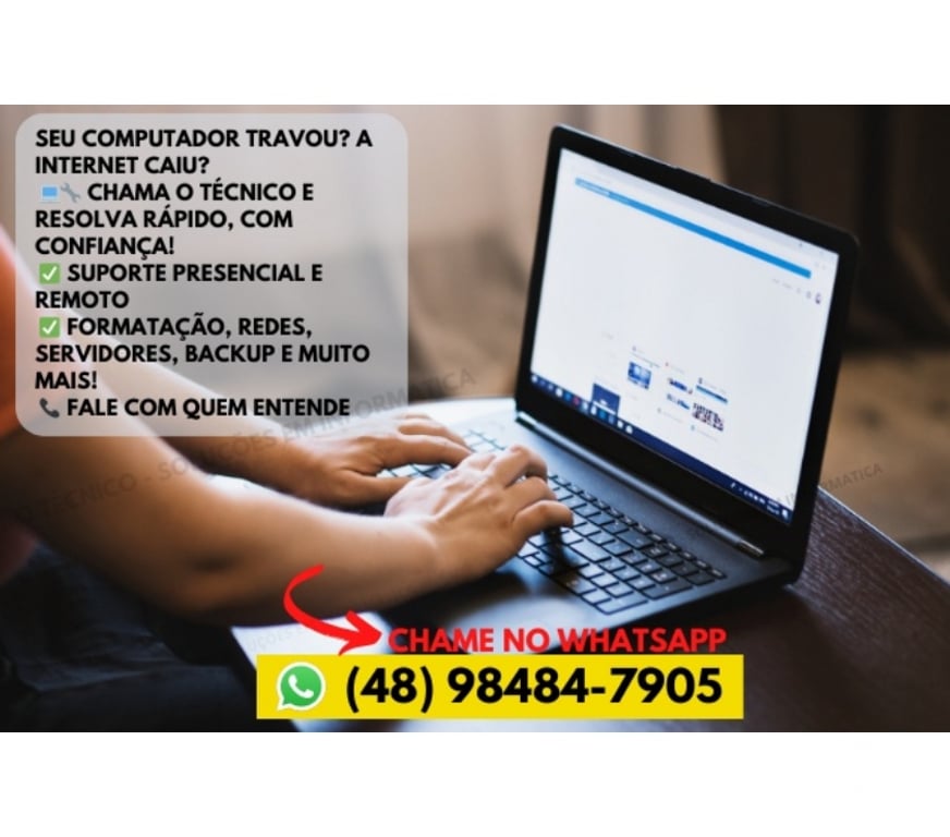 Serviços de Informática Sao Jose SC - Fotos para Conserto de Notebooks, Conserto de Computadores