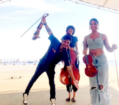 Artistas - Músicos - Fotos para Grupo Trio de Cordas THREE STRINGS