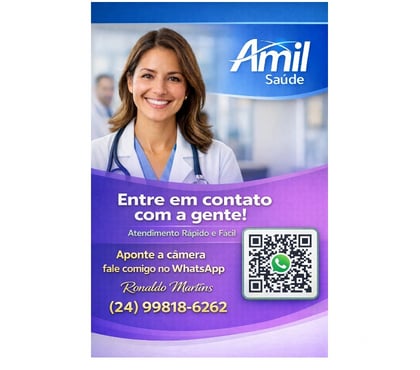 Outros serviços - Fotos para Whatsapp de Vendas Amil 2499818-6262