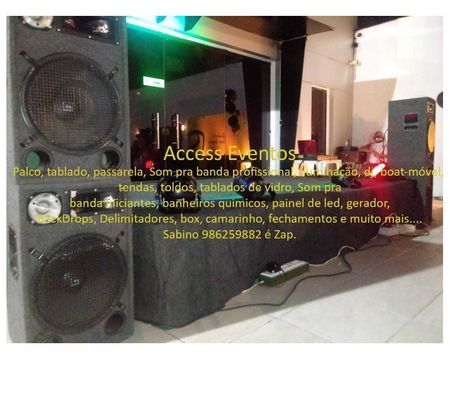 Serviços para eventos Fortaleza CE Parangaba - Fotos para PALCO coberto SOM PARA BANDA, SOM C luz,Tablado,Tenda