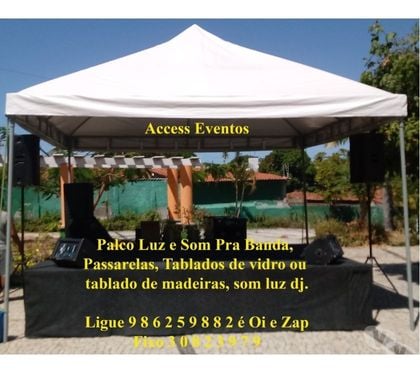 Serviços para eventos Parangaba Fortaleza CE - Fotos para PALCO coberto SOM PARA BANDA, SOM C luz,Tablado,Tenda
