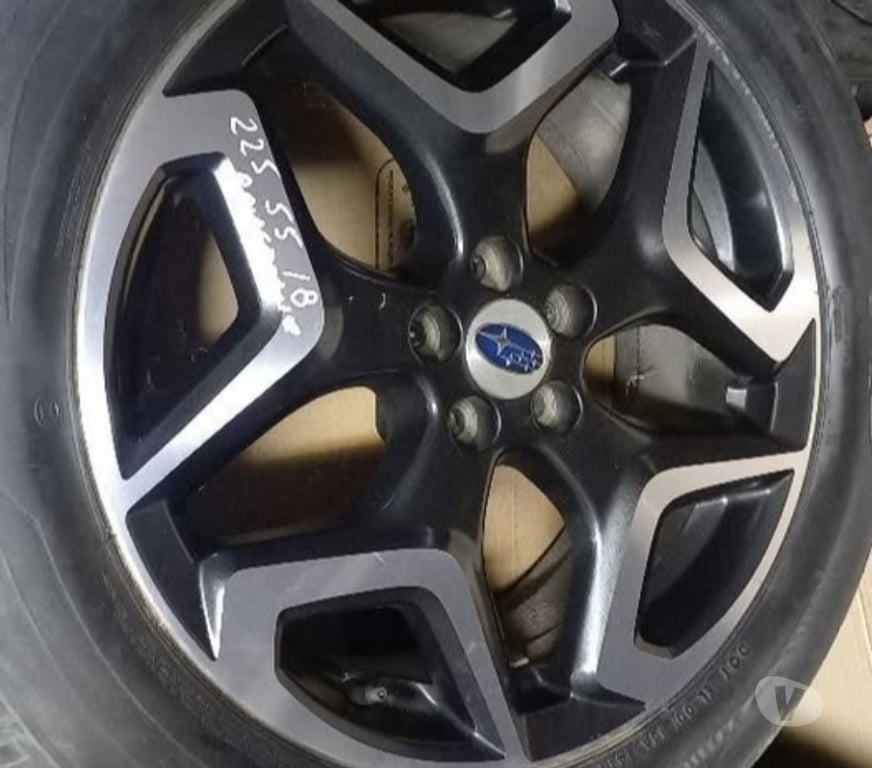 Accesorios para Autos Santiago San Ramón - Fotos de Varios modelos Llantas de magnesio con neumáticos Subaru XV