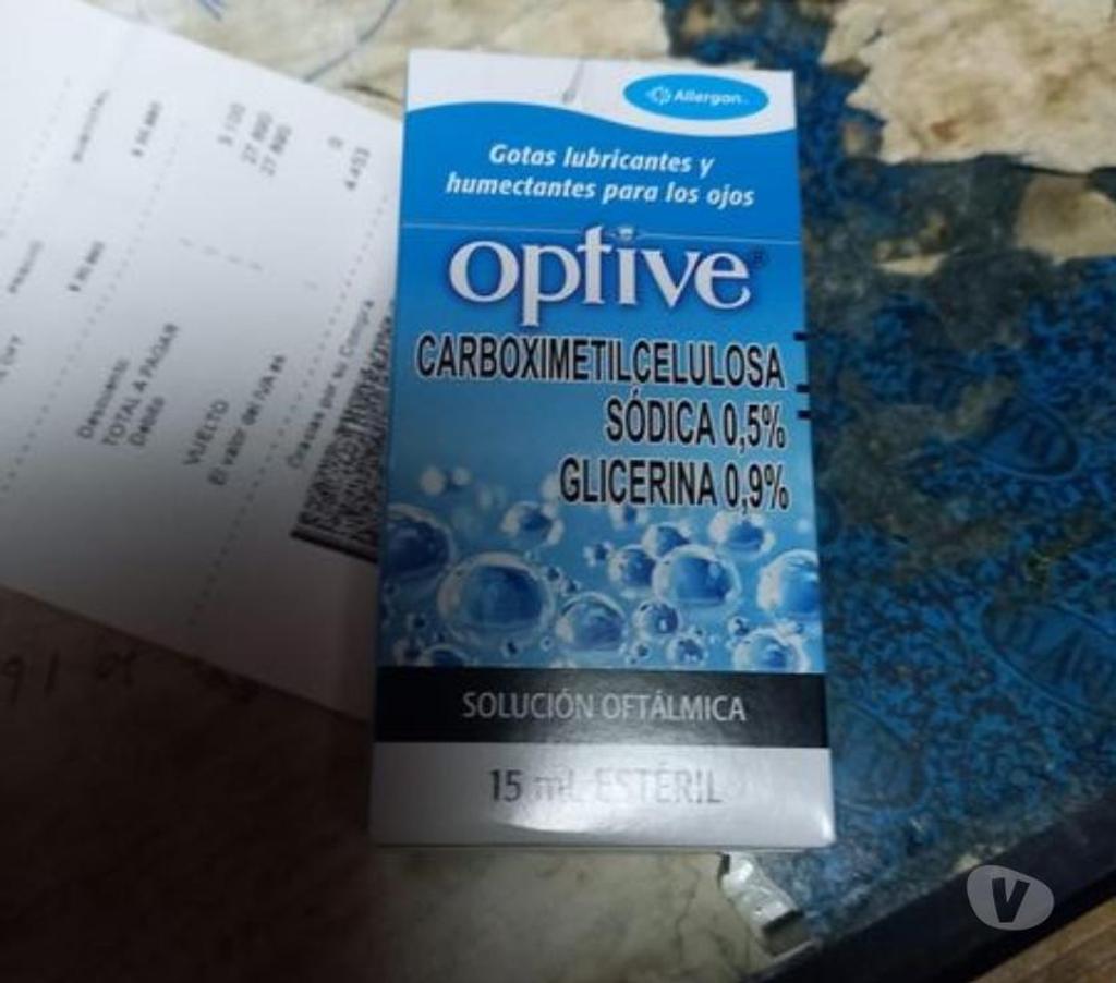 Productos Belleza-Salud Santiago Santiago - Fotos de 1 caja Optive gotas lubricantes para ojos sellado y con bole