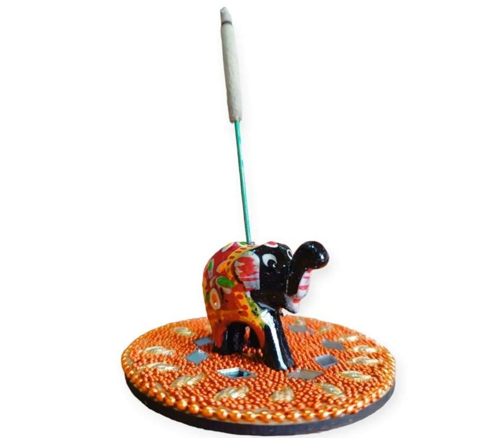 Regalos Santiago Ñuñoa - Fotos de Portaincienso Ganesha Mosaico pequeño naranja