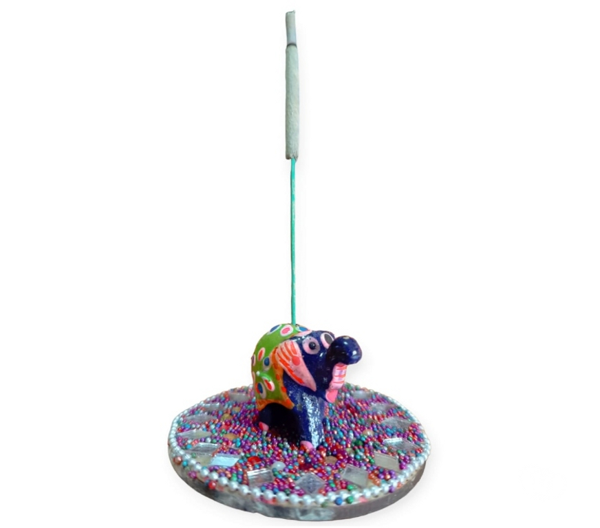 Regalos Santiago Ñuñoa - Fotos de Portaincienso Ganesha Mosaico pequeño Fuccia-púrpura