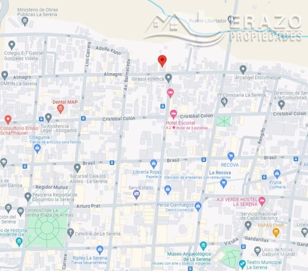 Bienes Raices Elqui La Serena - Fotos de Casa en calle Diego de Almagro, La Serena