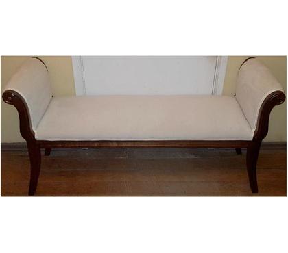 Muebles Quinta Normal Santiago - Fotos de Banqueta estilo Kuja con pata rebajada en madera de Rauli